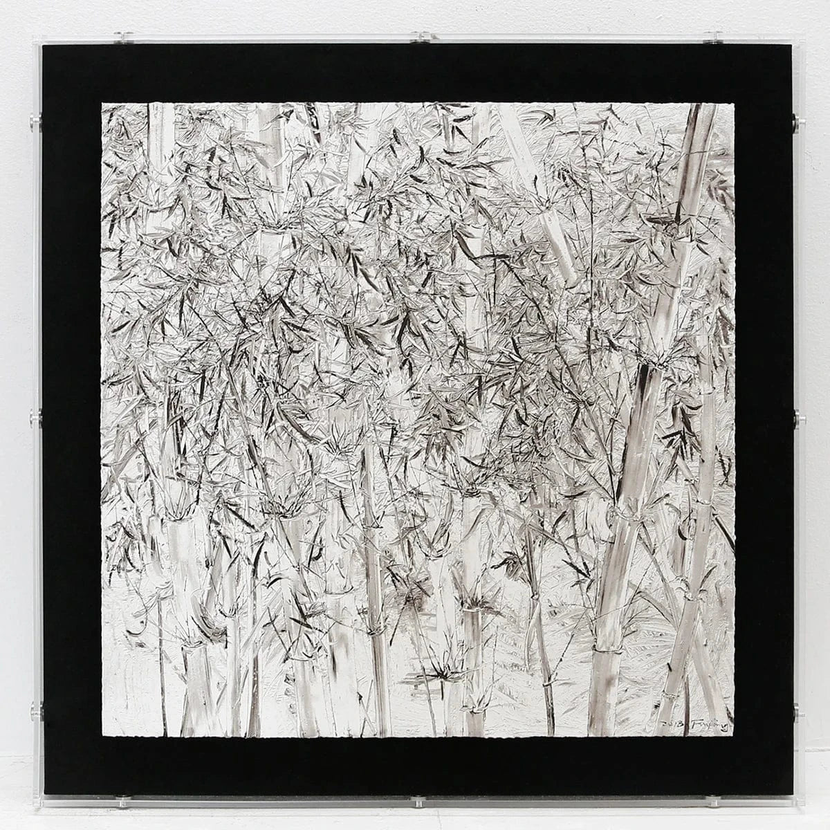 Eccotrading Design London Accessories Silver Forest Small Wall Paper Art House of Isabella UK