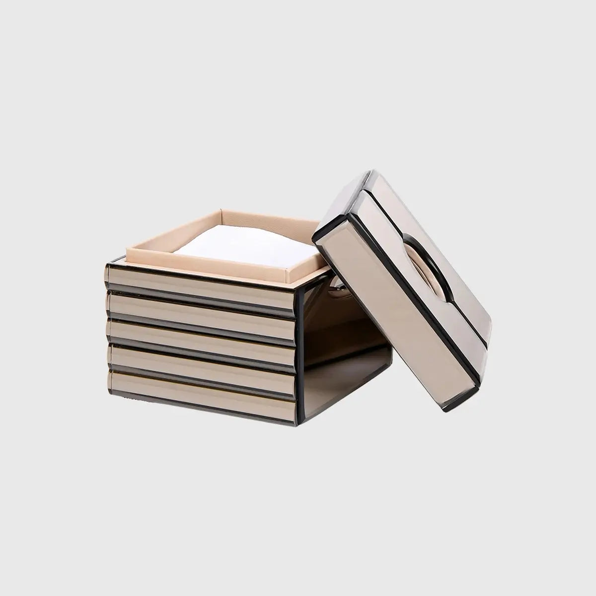 Eccotrading Design London Accessories Tissue Box Square Deco House of Isabella UK