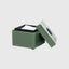 Eccotrading Design London Accessories Tissue Box Square Olive House of Isabella UK