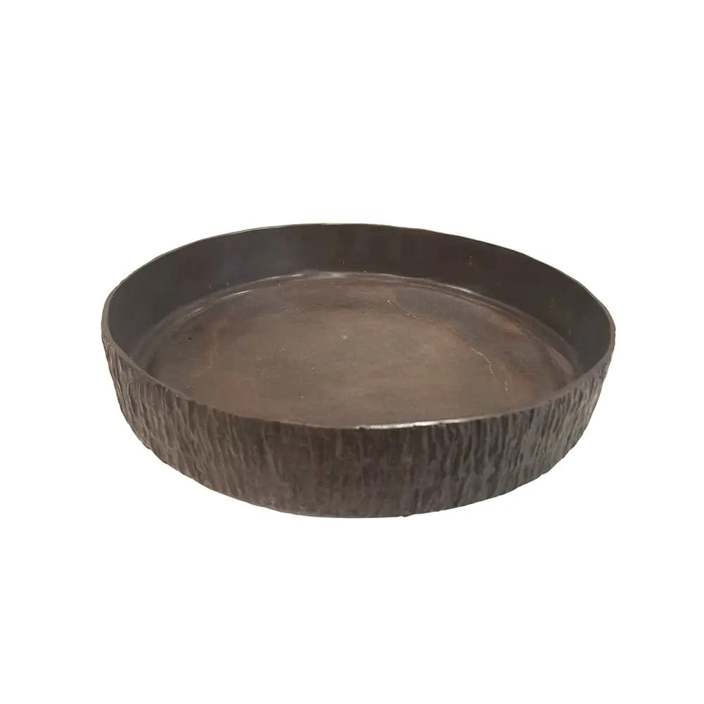 Wode bowl antique bronze.
