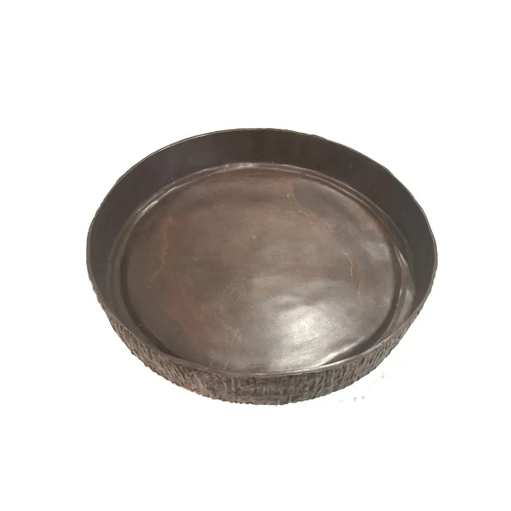 Wode bowl antique bronze.