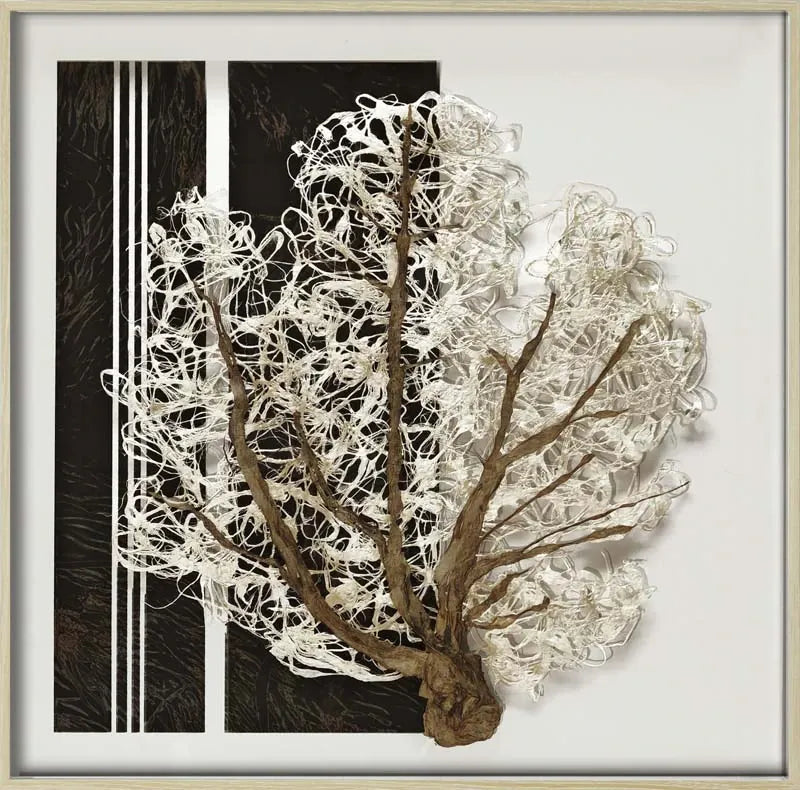 Eccotrading Design London Accessories Yin Coral Paper Wall Art House of Isabella UK