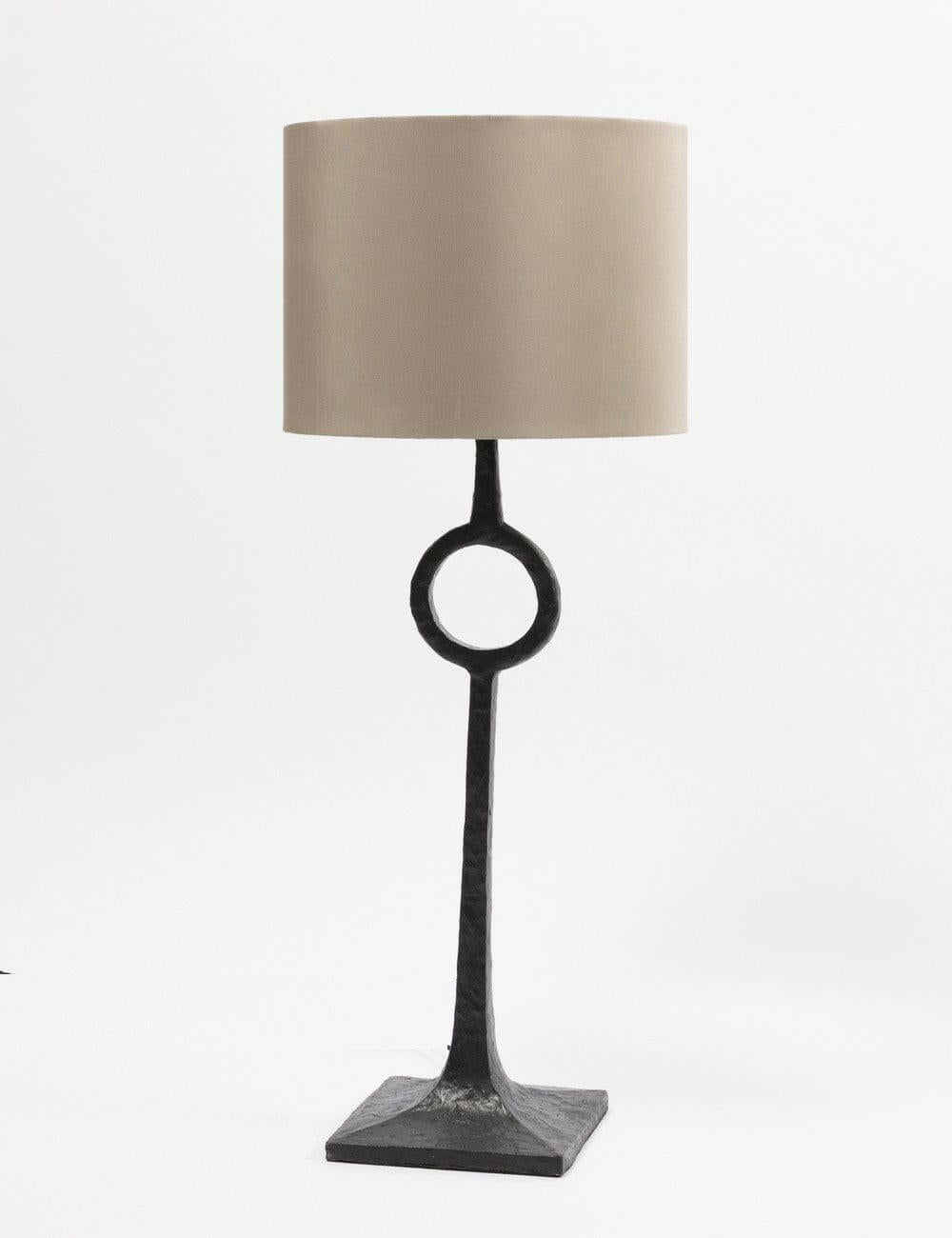 Bronze Ring Table Lamp.