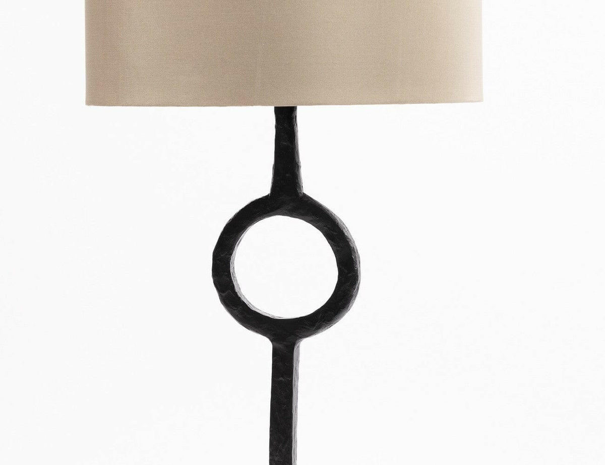 Bronze Ring Table Lamp.