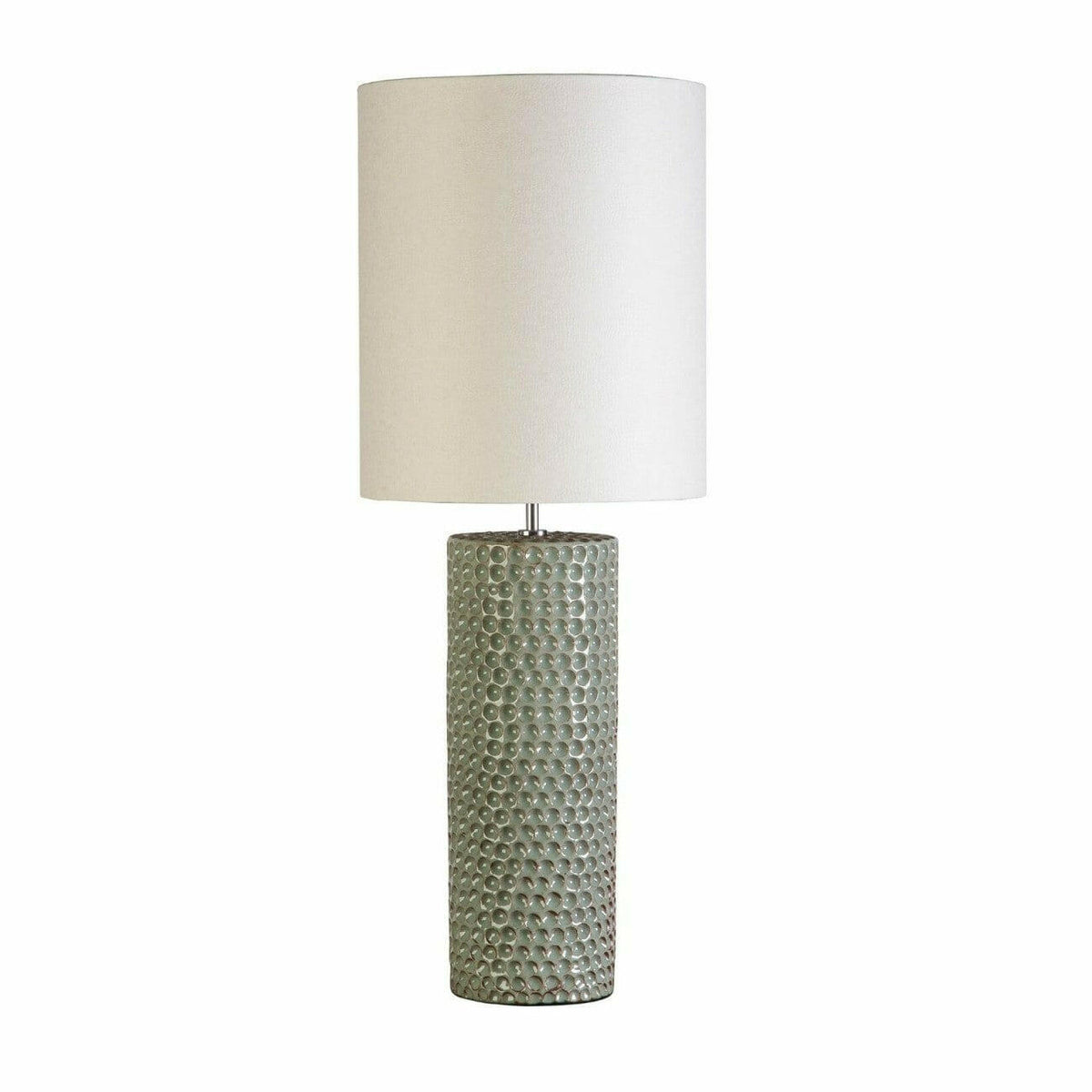 Dimple Ceramic Lamp Lichen.