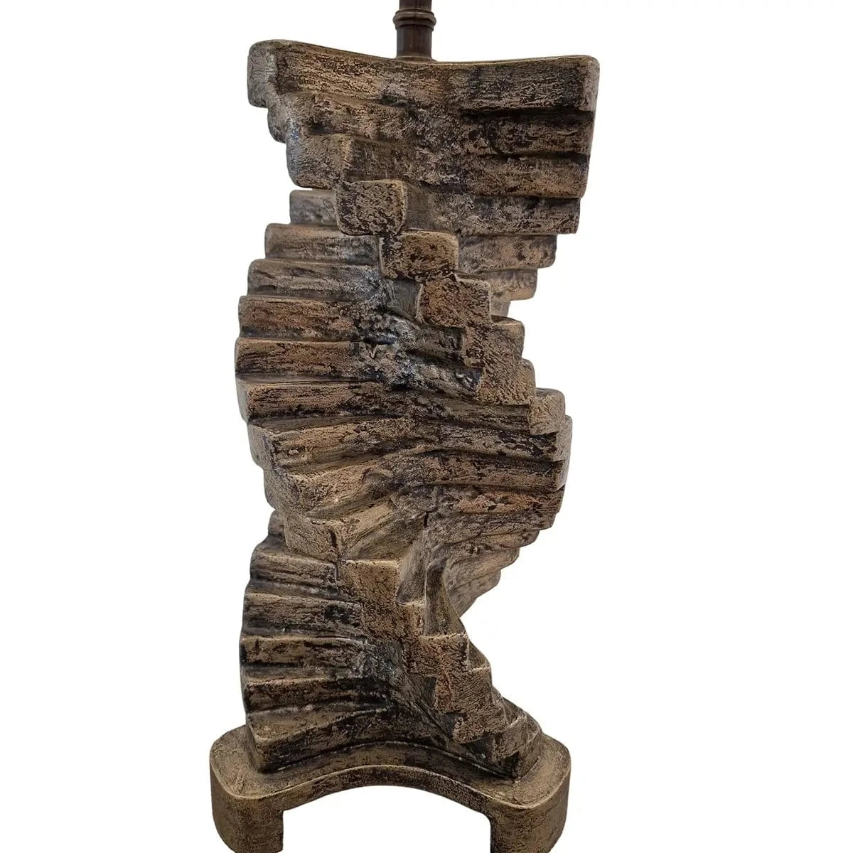 Eccotrading Design London Lighting Gesso Spiral Lamp House of Isabella UK