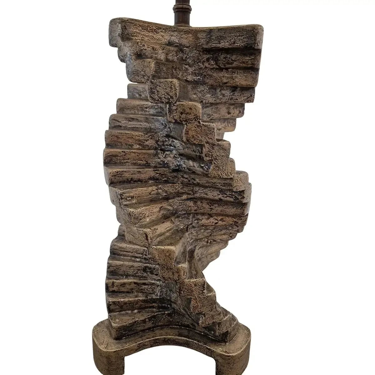 Eccotrading Design London Lighting Gesso Spiral Lamp House of Isabella UK