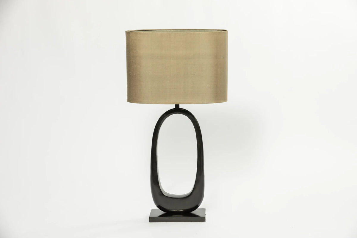 Eccotrading Design London Lighting Loop Lamp Smooth Bronze Nera House of Isabella UK