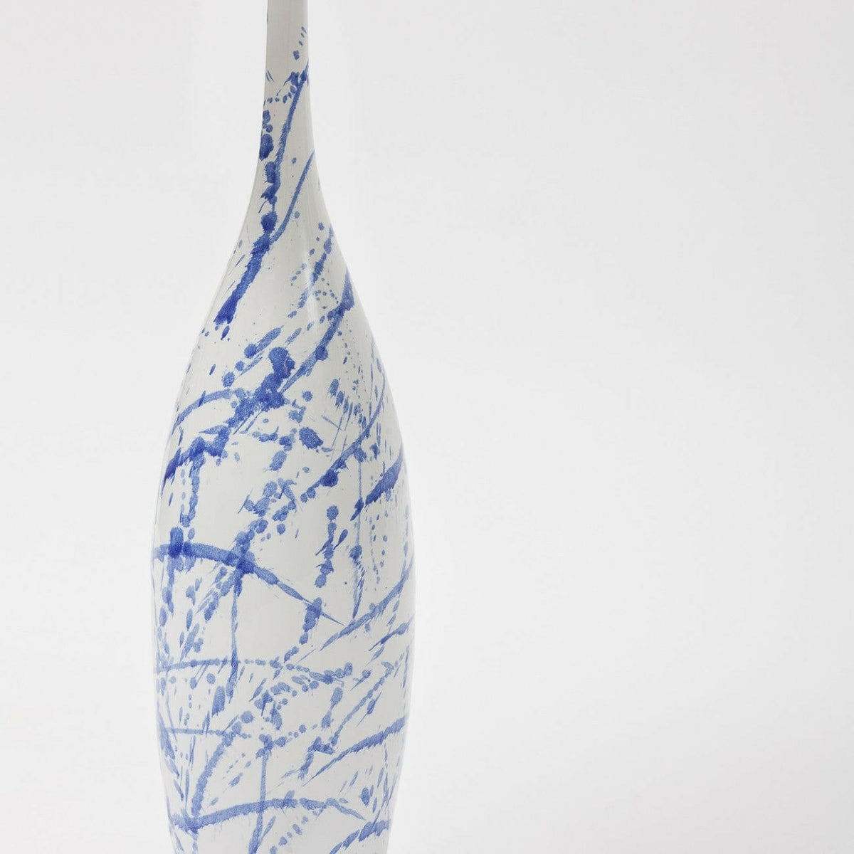 Splash Ceramic Lamp Blue.