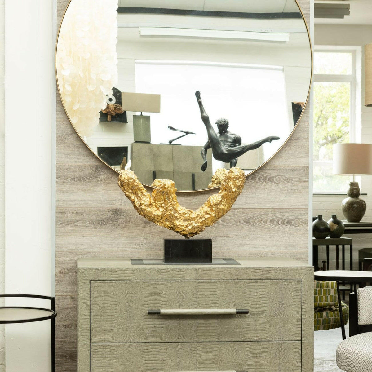 Arlington High Chest Lizard Leather.