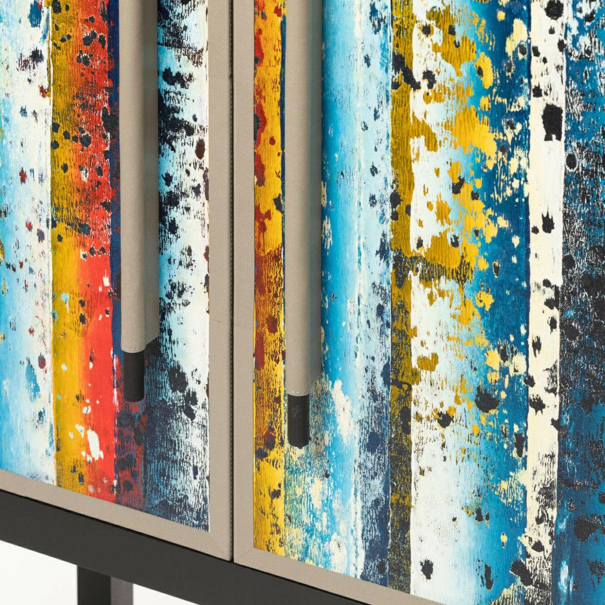 Arthaus Leather Armoire Dapple.