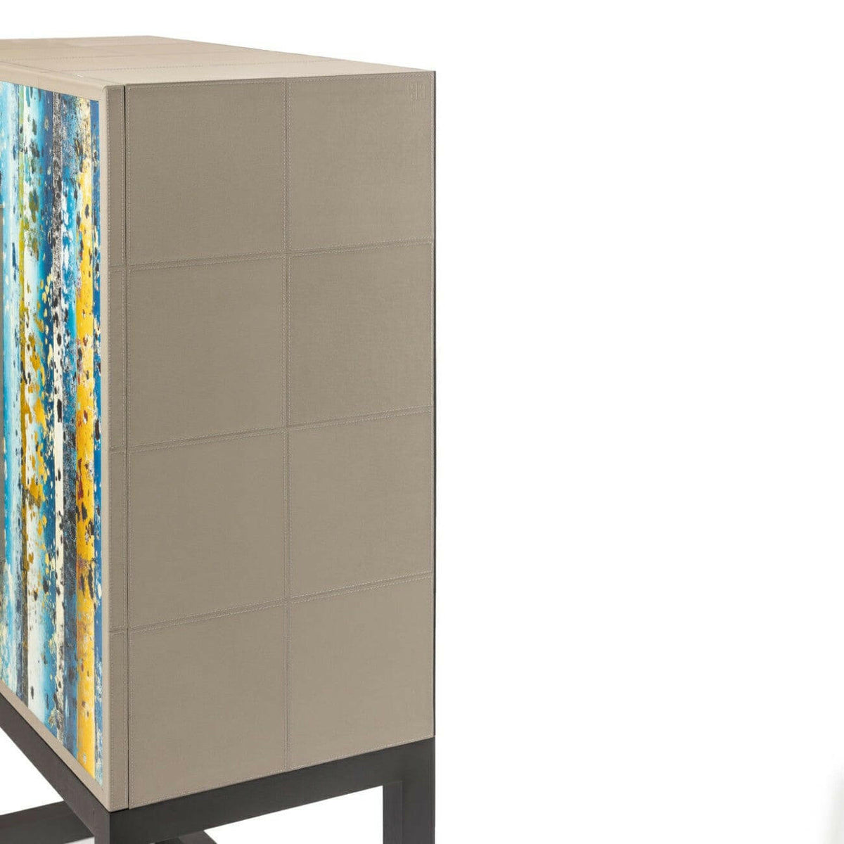 Arthaus Leather Armoire Dapple.