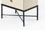 Eccotrading Design London Living Arun Table Bronze 1 Drawer Pumice Leather House of Isabella UK