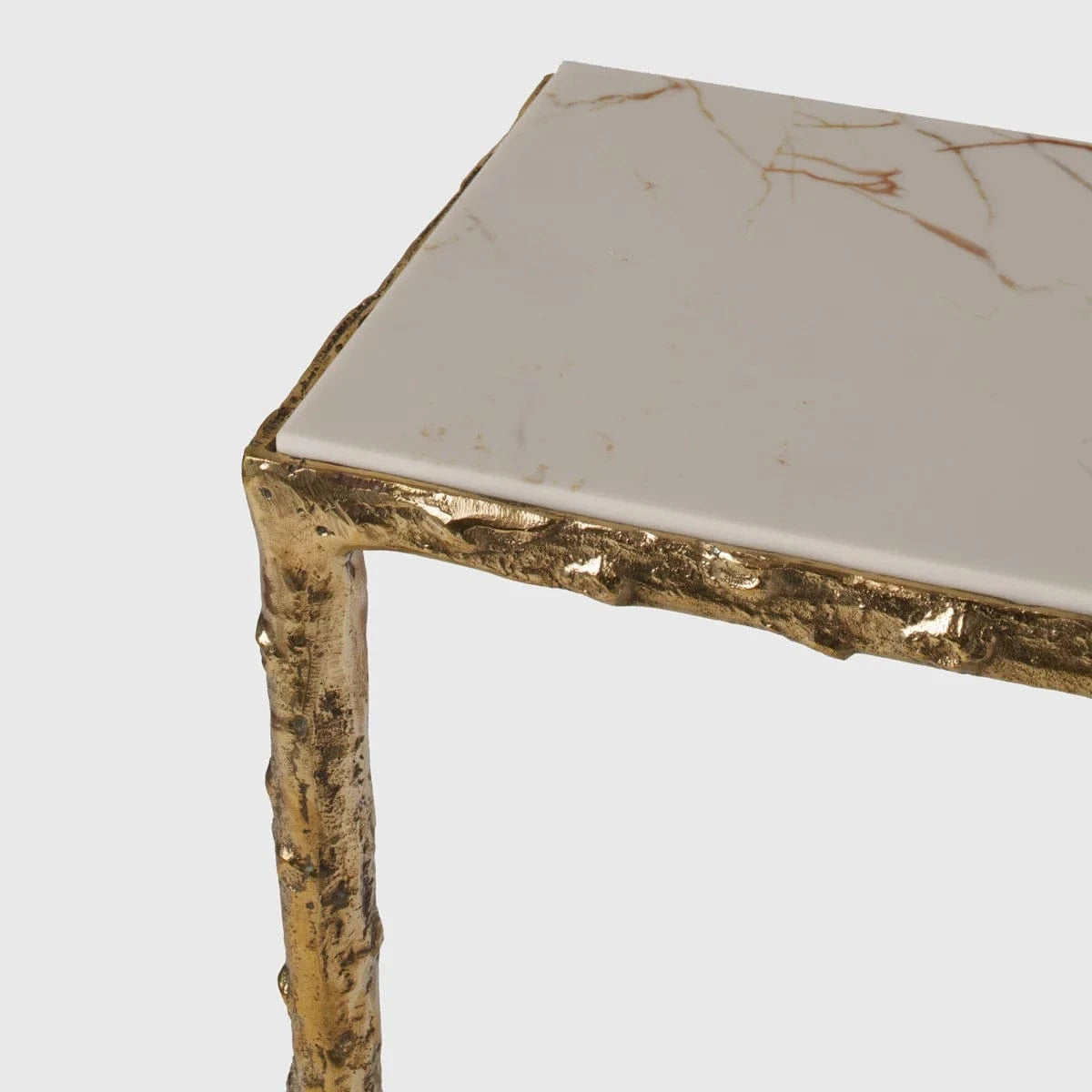 Eccotrading Design London Living Arun Wall Console Bronze D'oro House of Isabella UK