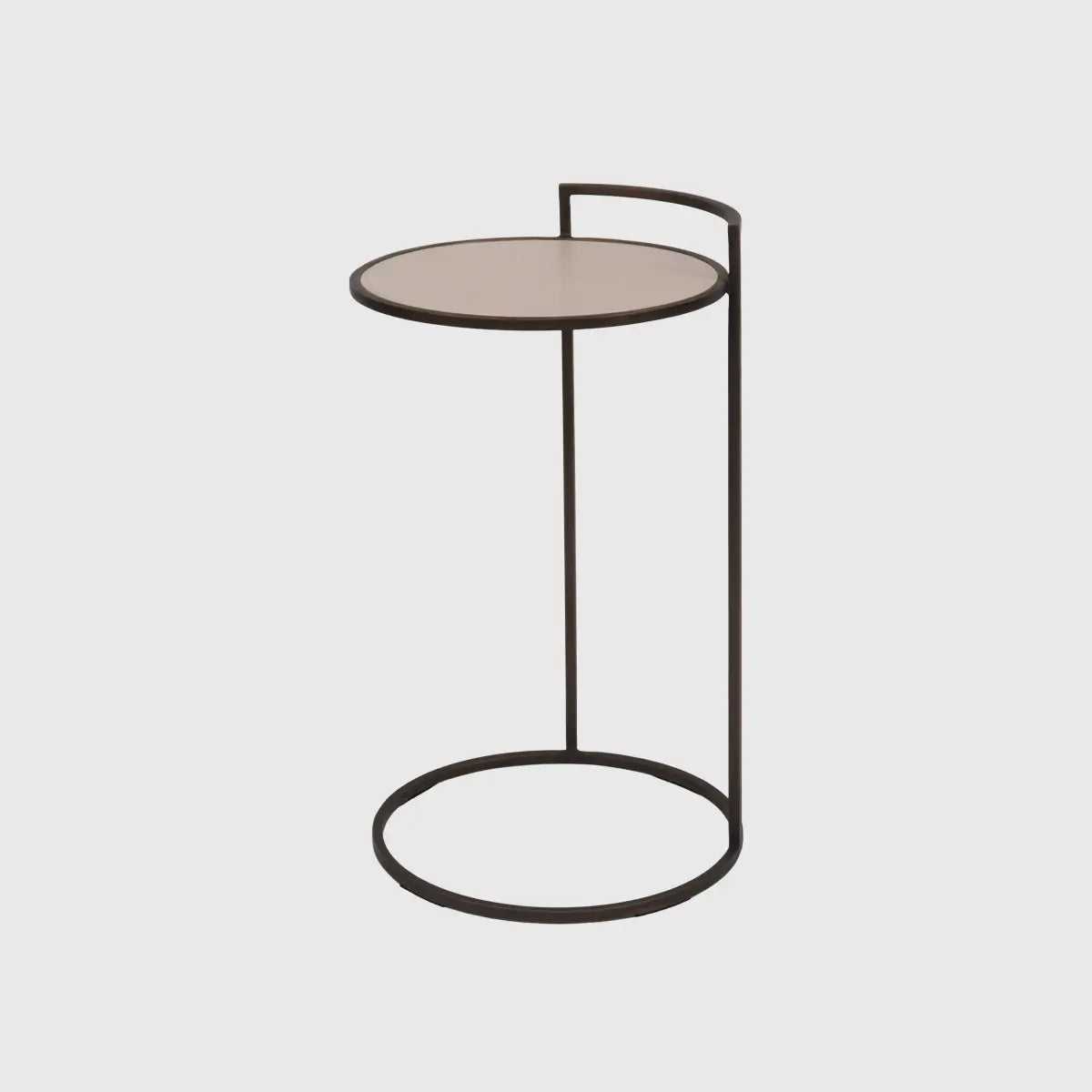 Eccotrading Design London Living Arunya Round Cocktail Table Dorato and Pumice House of Isabella UK