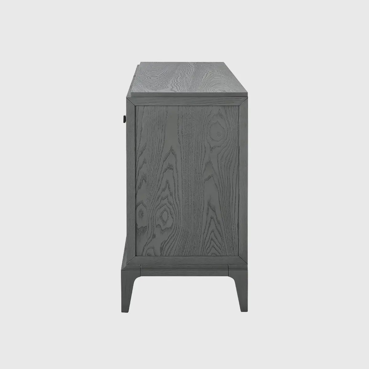 Eccotrading Design London Living Astoria Cabinet in Graphite Grey with Shagreen Fronts House of Isabella UK