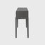 Eccotrading Design London Living Astoria Console Graphite Grey with Shagreen House of Isabella UK