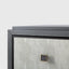 Eccotrading Design London Living Astoria Nightstand Large Graphite Grey Shagreen House of Isabella UK