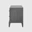 Eccotrading Design London Living Astoria Nightstand Large Graphite Grey Shagreen House of Isabella UK