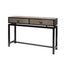 Eccotrading Design London Living Bertie Console 2 Drawer Shagreen Leather House of Isabella UK