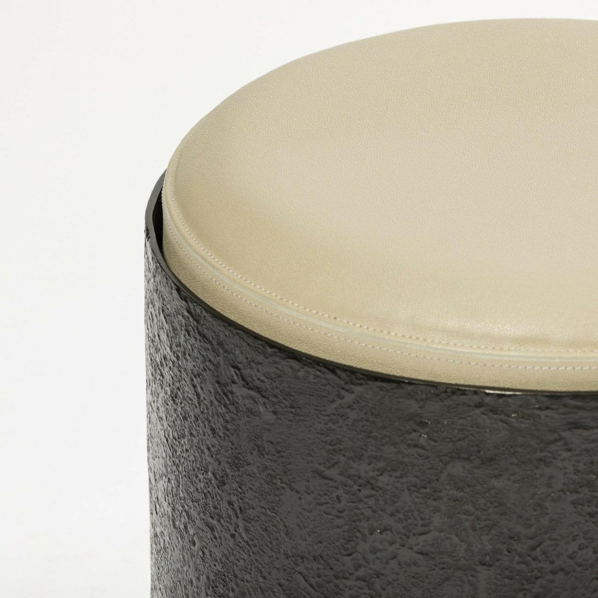 Bronze Column Stool.