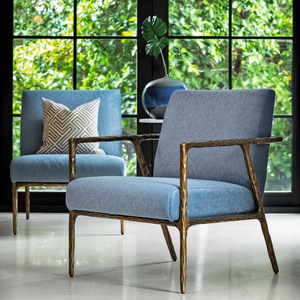 Bronze Forged Armchair.