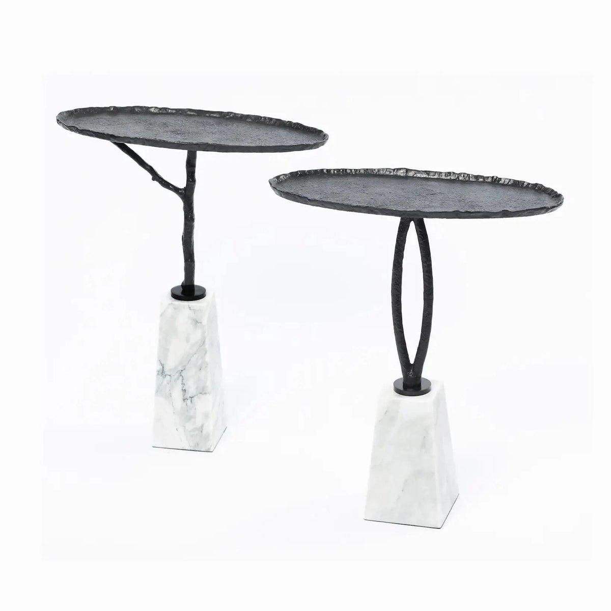 Eccotrading Design London Living Cocktail Table O Bronze Nera And Marble House of Isabella UK