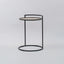 Eccotrading Design London Living Cocktail Table Round Pumice Leather House of Isabella UK