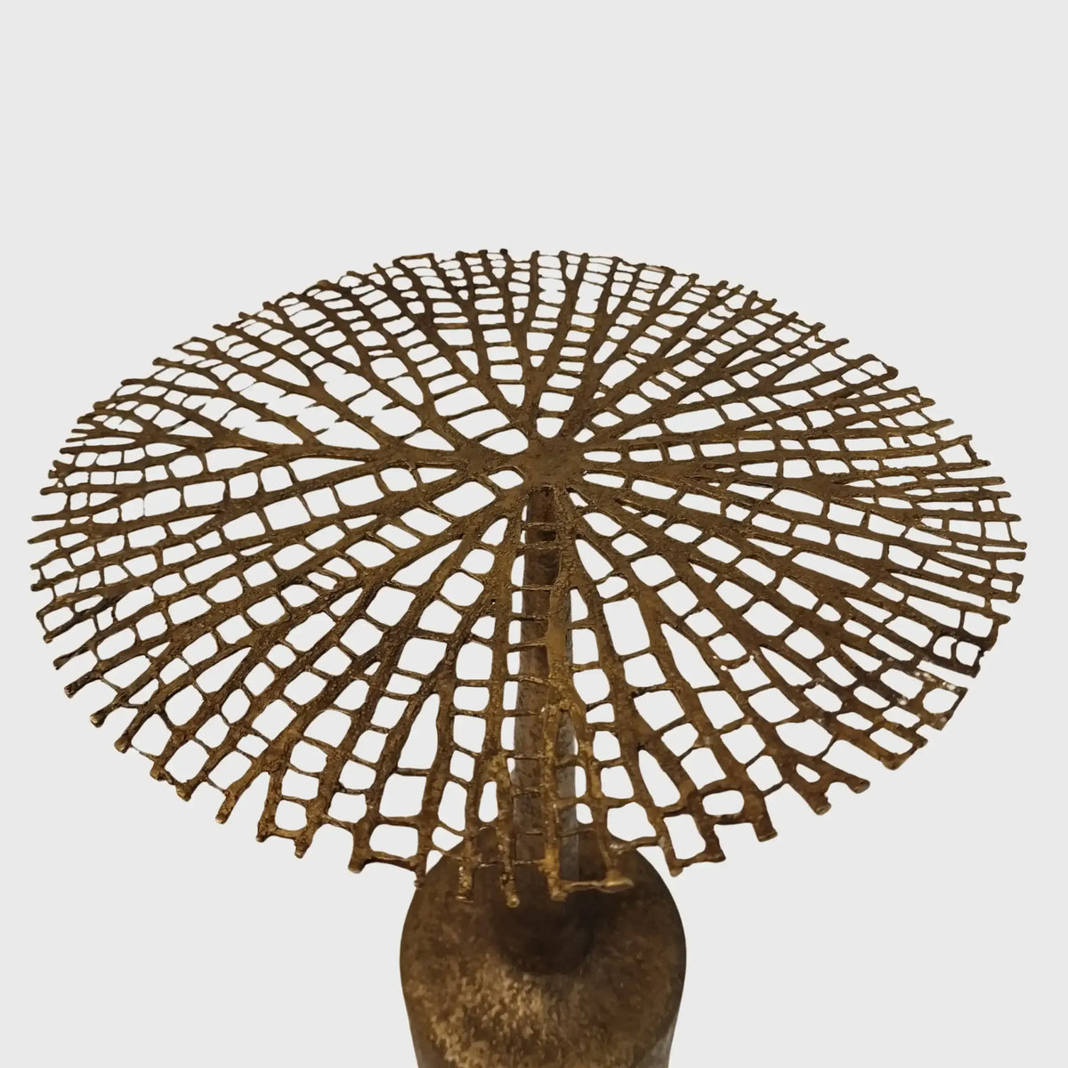 Eccotrading Design London Living Coral Side Table Bronze Dorato House of Isabella UK