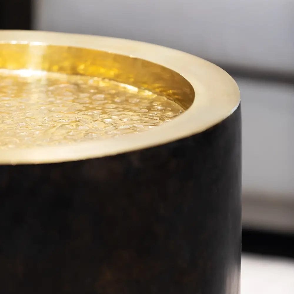 Crater Bronze Table.