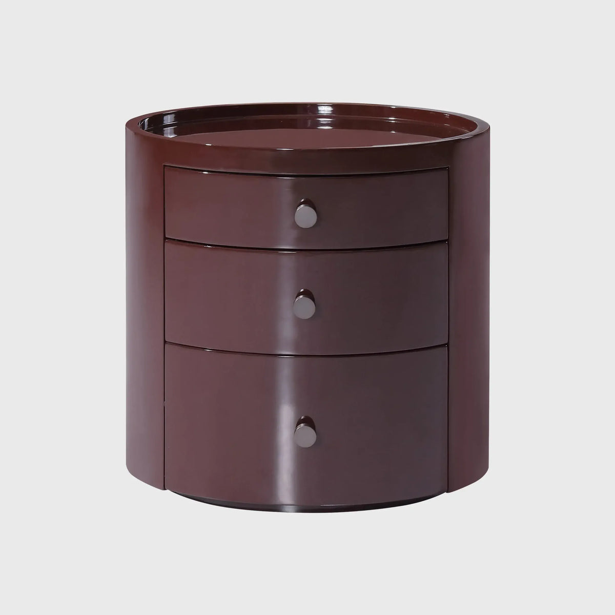 Eccotrading Design London Living Crawford Round Chest Ruby House of Isabella UK