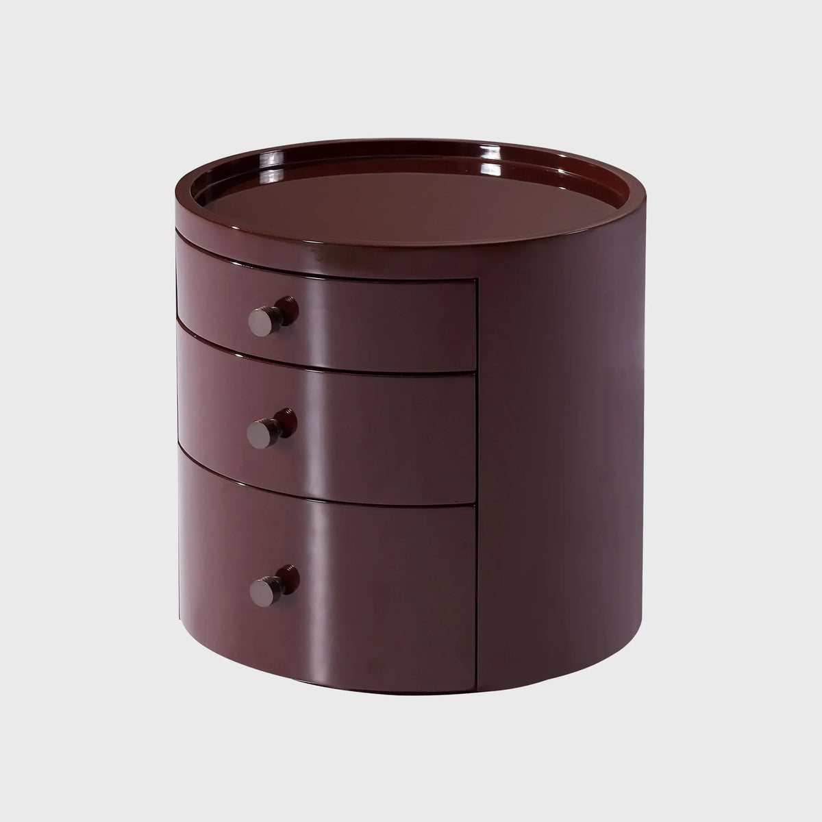 Eccotrading Design London Living Crawford Round Chest Ruby House of Isabella UK