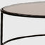Eccotrading Design London Living Forged Oval Coffee Table Bronze Nera House of Isabella UK