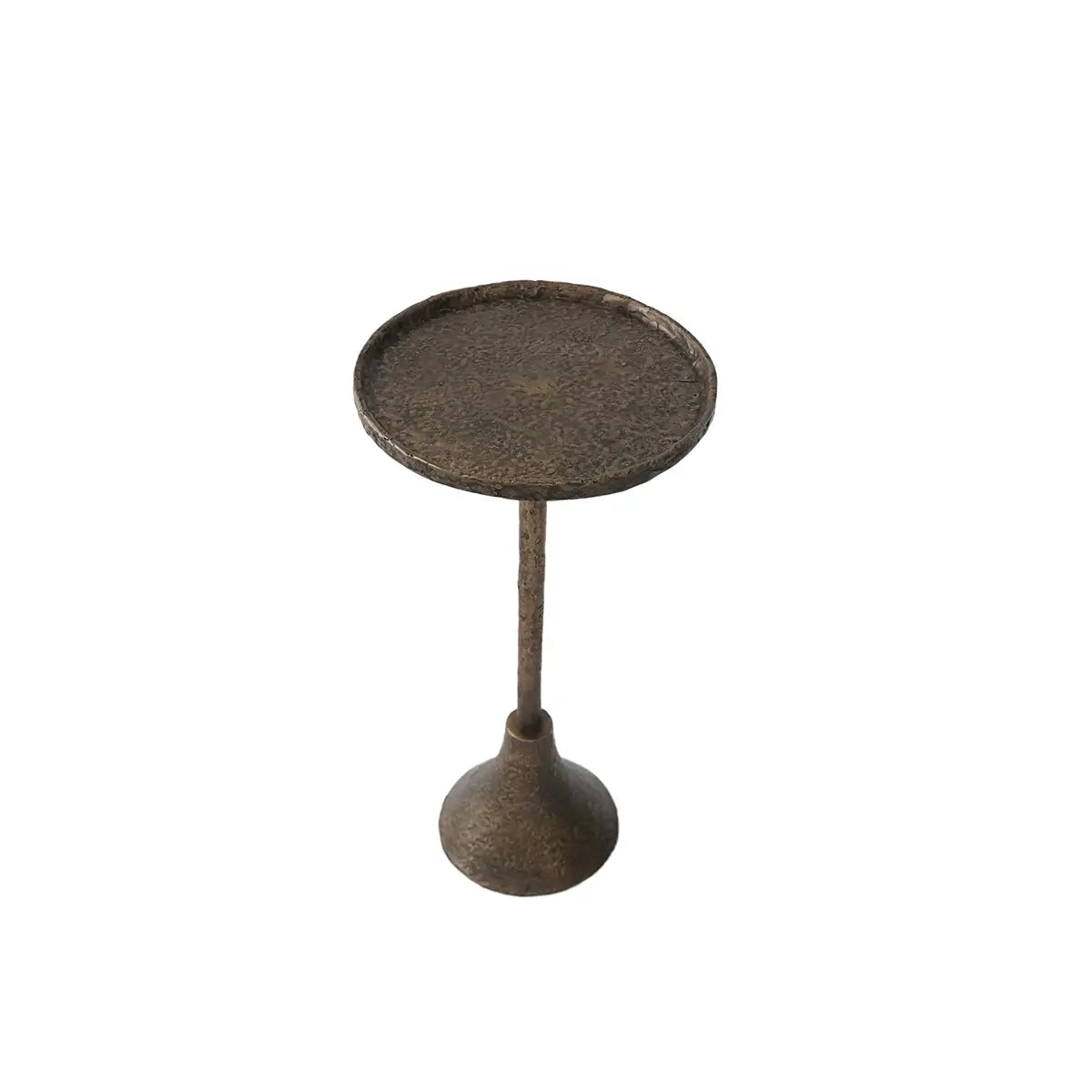Eccotrading Design London Living Gimlet Bronze Dorato Round Cocktail Table House of Isabella UK