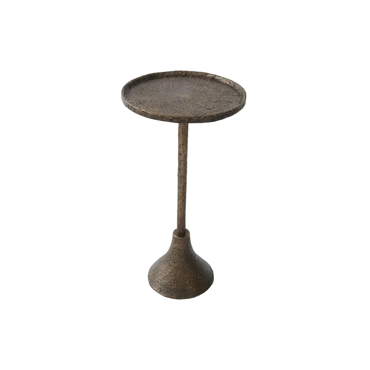 Eccotrading Design London Living Gimlet Bronze Dorato Round Cocktail Table House of Isabella UK