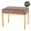 Eccotrading Design London Living Haus Stool Nubuck Leather House of Isabella UK