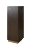Eccotrading Design London Living Hudson pedestal brushed brown oak 35cm House of Isabella UK