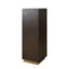 Eccotrading Design London Living Hudson pedestal brushed brown oak 35cm House of Isabella UK