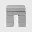 Eccotrading Design London Living Lombard Table Taupe House of Isabella UK