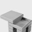 Eccotrading Design London Living Lombard Table Taupe House of Isabella UK
