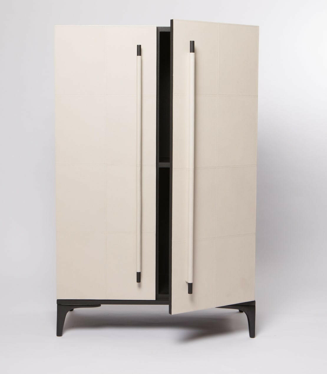 Luxe Armoire Pumice Leather.