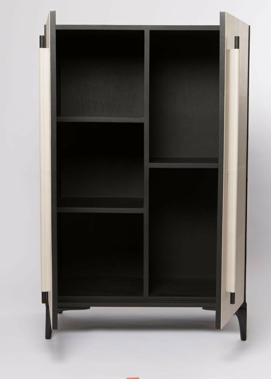 Luxe Armoire Pumice Leather.