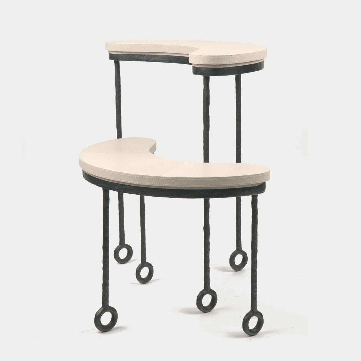 Eccotrading Design London Living Marais Bronze Tables Pumice Leather House of Isabella UK