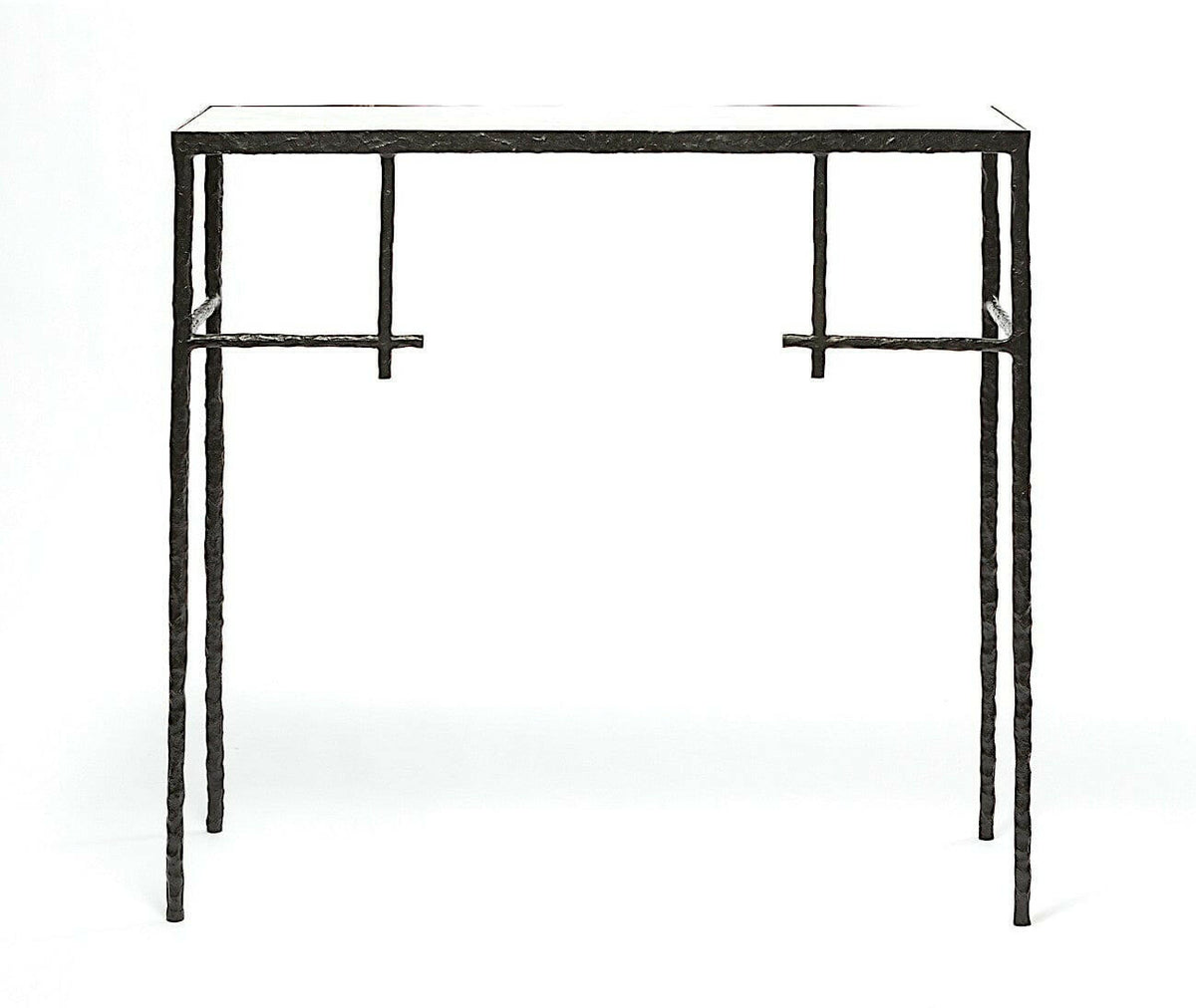 Mineral Console Bronze Nera And Marble.