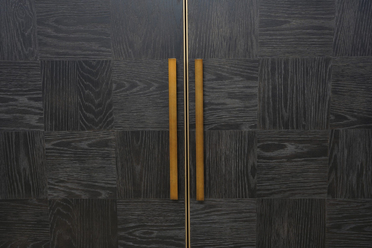 Eccotrading Design London Living Renmin Cabinet 2 Door Carbon Oak House of Isabella UK