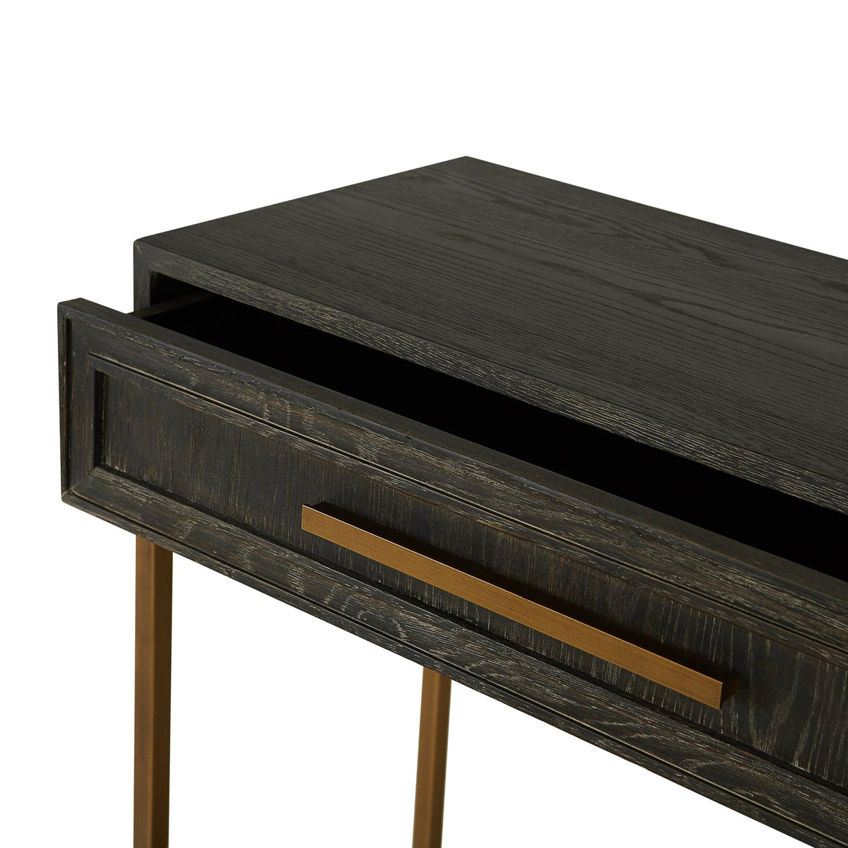 Eccotrading Design London Living Renmin Console Carbon Oak 160cm House of Isabella UK