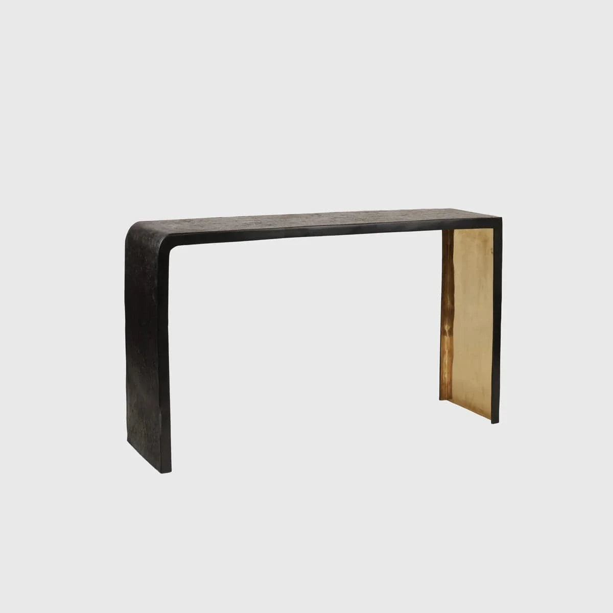 Eccotrading Design London Living Ribbed Bronze Console House of Isabella UK