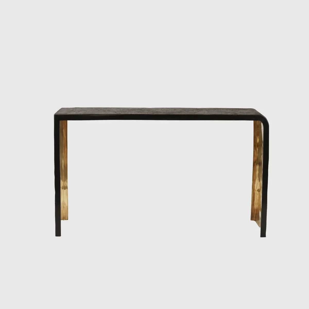 Eccotrading Design London Living Ribbed Bronze Console House of Isabella UK