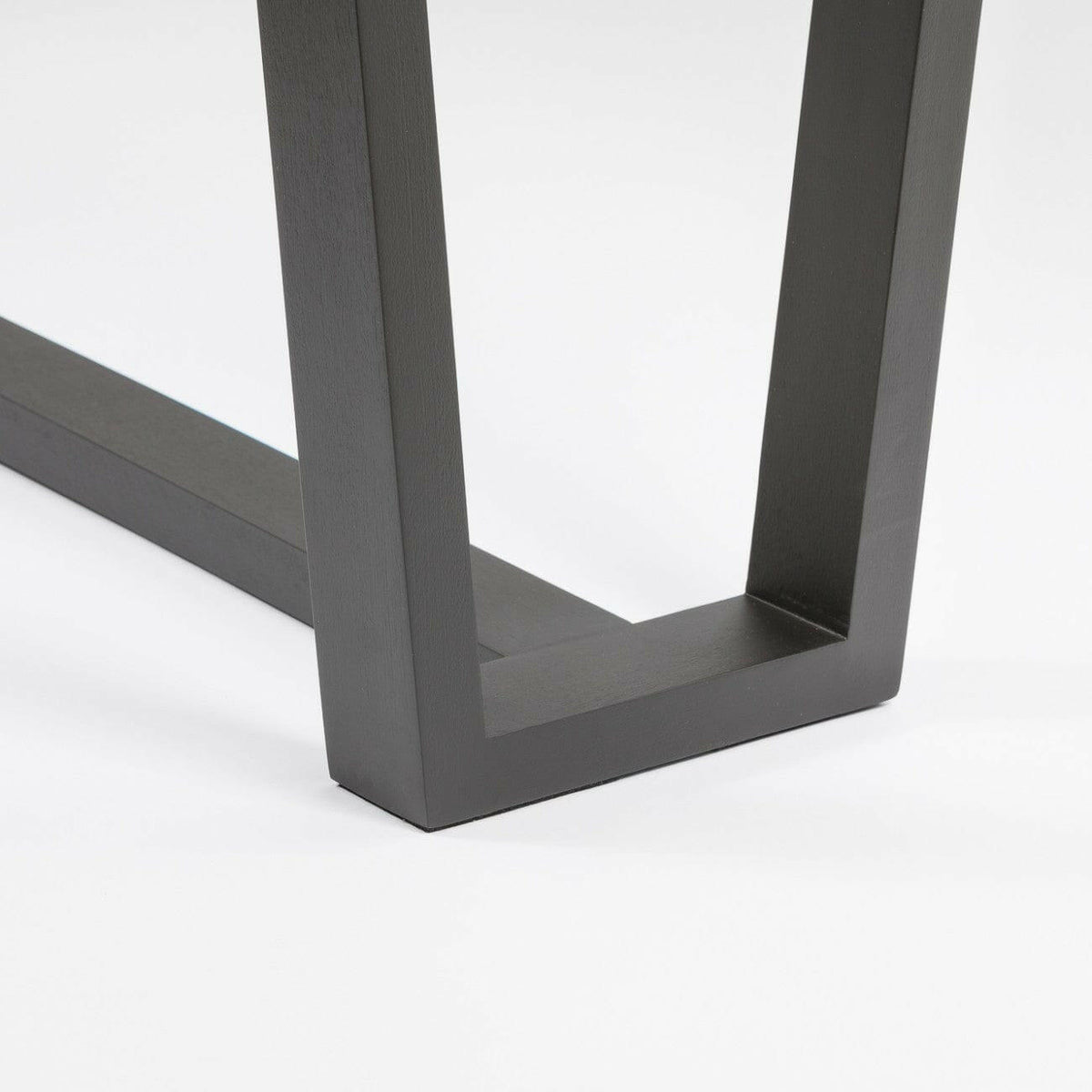 Slim Jim Desk Italian Grey Leather.