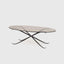 Eccotrading Design London Living Spike Oval Coffee Table Bronze Nera House of Isabella UK